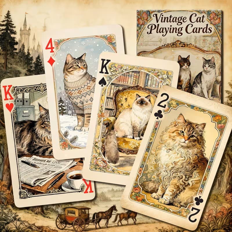 Cartes à Jouer- Chat