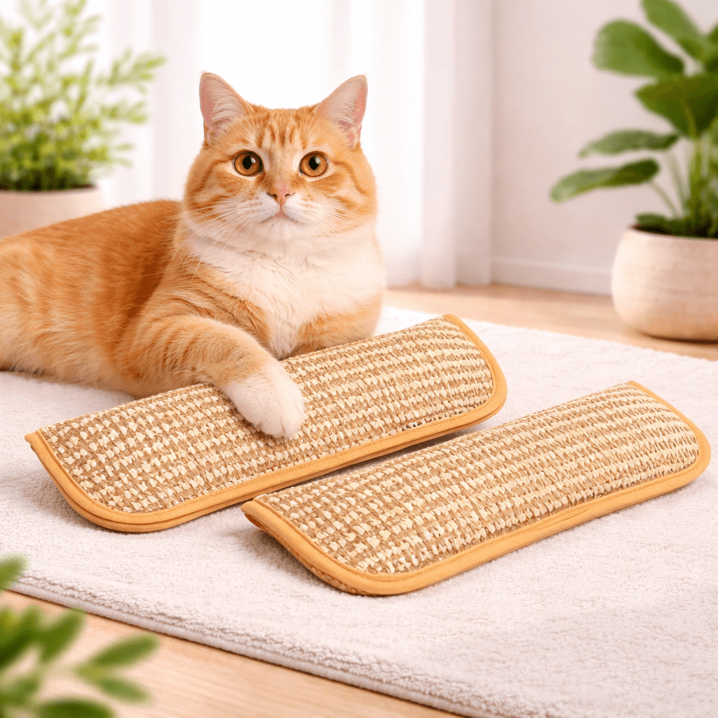 Coussin grattoir pour chat en sisal
