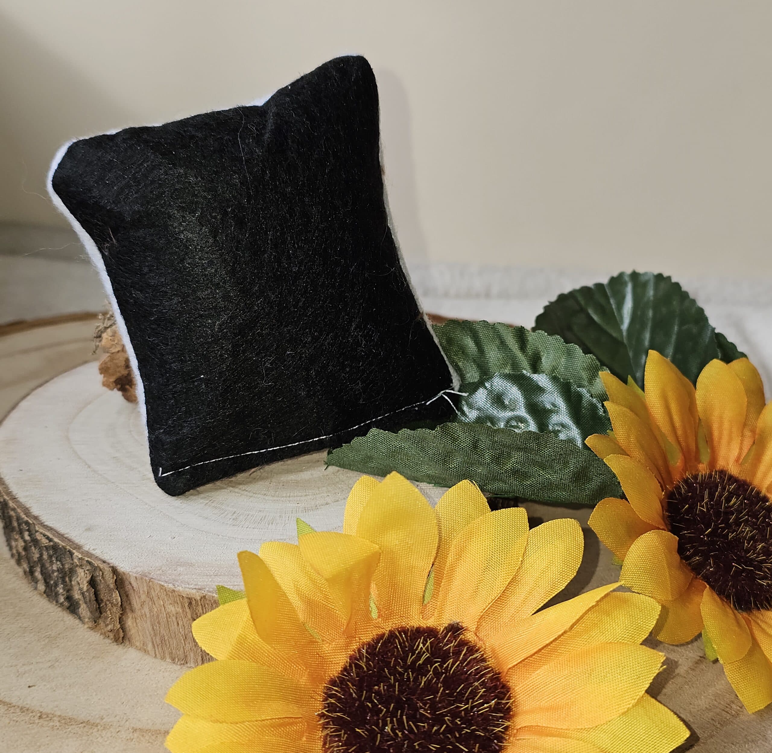 Coussin Jeux Bouclettes et Feutre